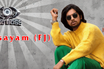 FJ Adisayam Bigg Boss Tamil 9 contestant biography photo