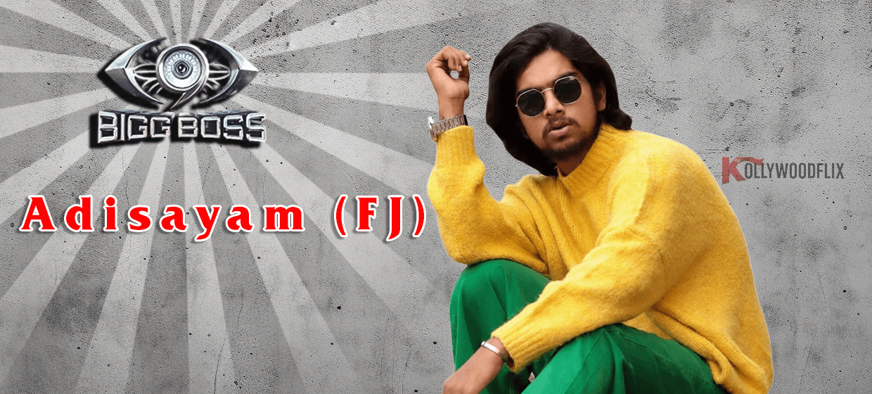 FJ Adisayam Bigg Boss Tamil 9 contestant biography photo