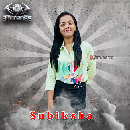 Bigg Boss Tamil 9 contestant Subiksha Krishnan, influencer / TV personality