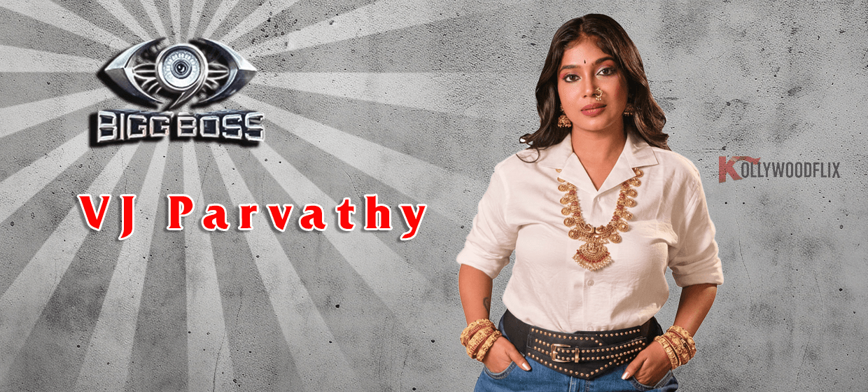 VJ Parvathy Bigg Boss Tamil 9 contestant biography photo